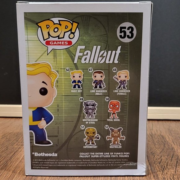 Fallout Vault Boy Glow in the Dark Hot Topic Exclusive Funko Pop - Picture 3 of 12